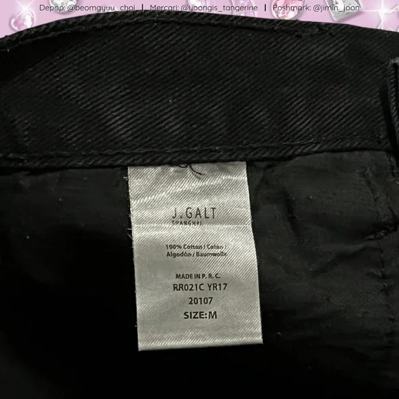 Black Brandy Melville John Galt high waisted shorts - Picture 3 of 5